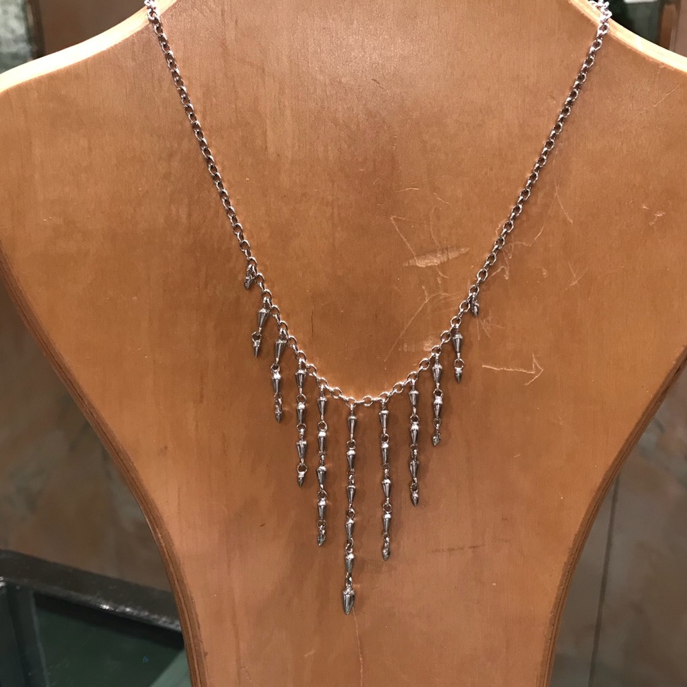 Me&Ro Cascading lotus bead necklace